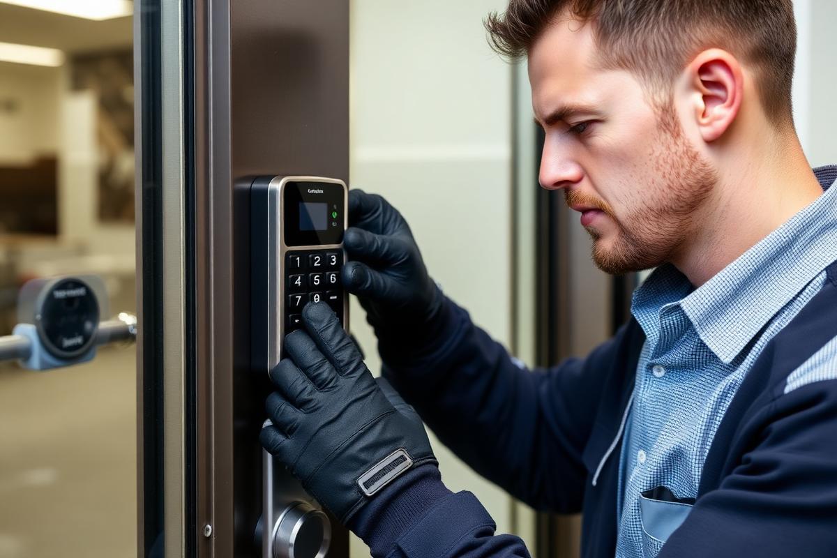 Access control installation example 1